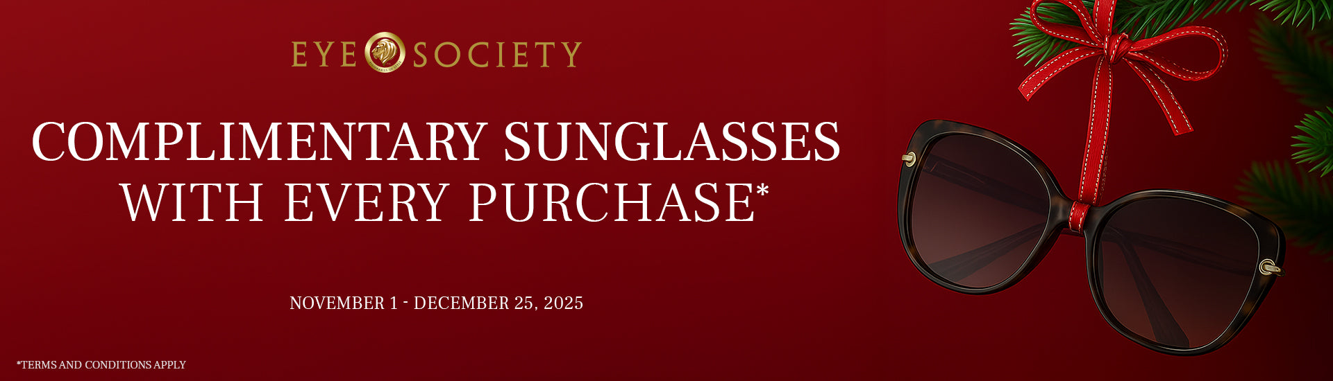 From Eye Society to You: A Holiday Treat in Style